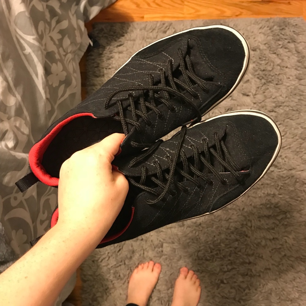 Men’s North Face Black Lace Up Sneakers